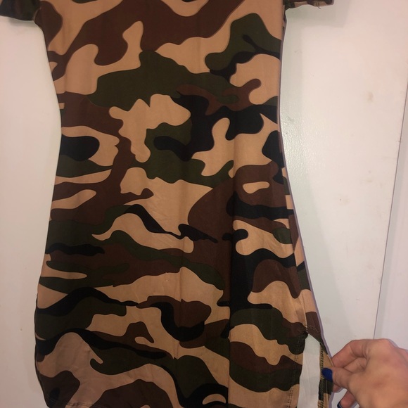Camo Mini Dress - Picture 5 of 5